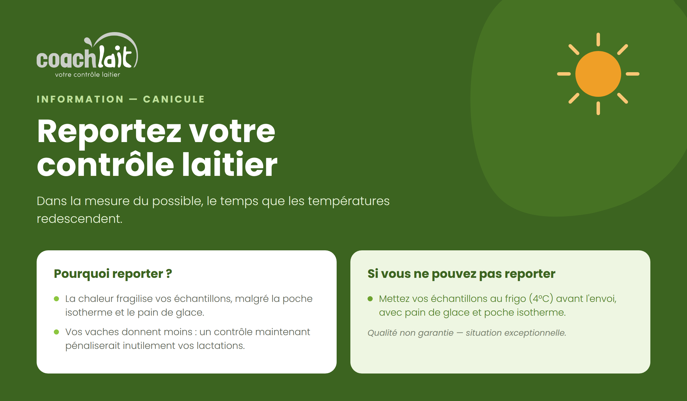 Information Canicule